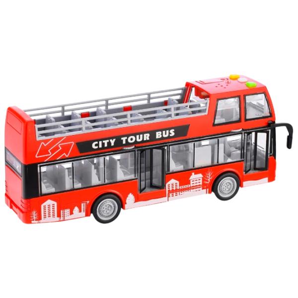Автобус Wenyi Light & Sound Bus WY916A  / / Серый Красный photo 2