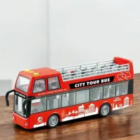 Autobuz Wenyi Light & Sound Bus WY916A / / Gray Red photo 4