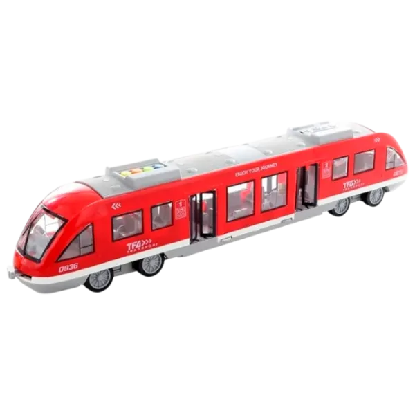 Поезд Wenyi Light & Sound Train WY920A  / / Серый Красный photo 1 Поезд Wenyi Light & Sound Train WY920A  / / Серый Красный photo 1