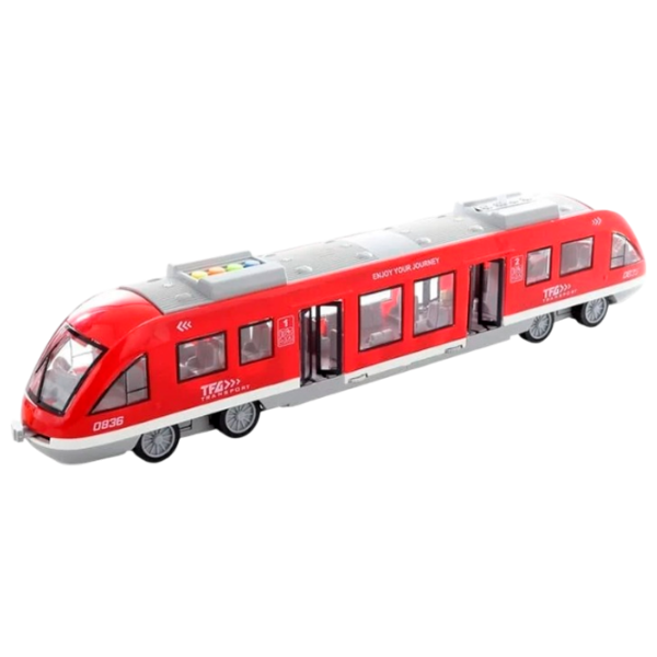 Поезд Wenyi Light & Sound Train WY920A  / / Серый Красный photo 1 Поезд Wenyi Light & Sound Train WY920A  / / Серый Красный photo 1