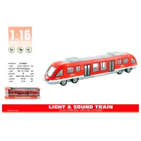 Tren Wenyi Light & Sound Train WY920A / / Gray Red photo 2