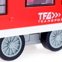 Tren Wenyi Light & Sound Train WY920A / / Gray Red photo 5