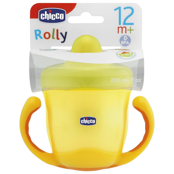 Кружка Chicco Rolly Унисекс / 12+ месяцев / Желтый photo 2 Кружка Chicco Rolly Унисекс / 12+ месяцев / Желтый photo 2