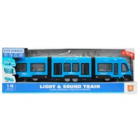 Tramvai Wenyi Ligh & Sound Train WY930B / / Gray Blue photo 2