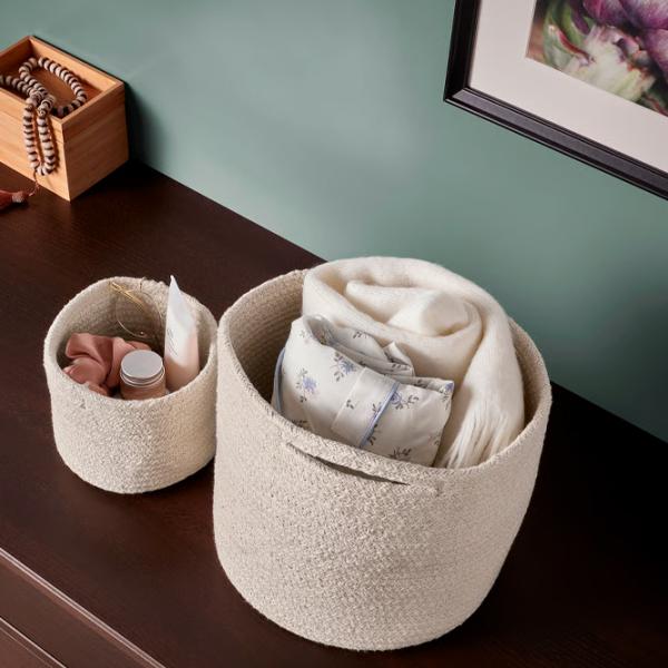 Корзина Ikea Tjabbig  / Бамбуc photo 4