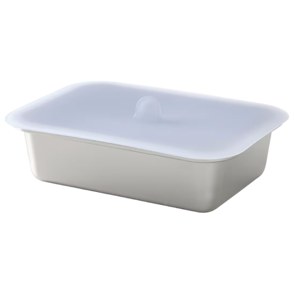 Container Ikea 365+ 1l / Oțel inoxidabil / Silver photo 1