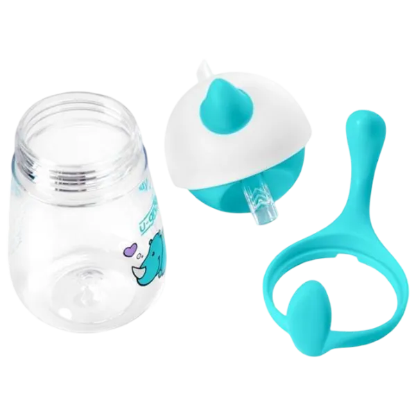 Бутылочка с соломинкой U-GROW UNC03-SIP260 0.26л 0 месяцев / Тритан / Синий photo 3