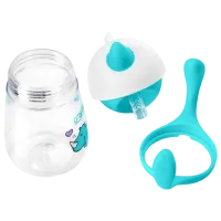 Sticluță cu pai U-GROW UNC03-SIP260 0.26l 0 luni / Tritan / Blue photo 3