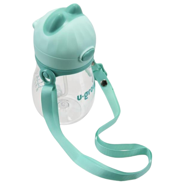 Sticluță cu pai U-GROW UG05-SIP330 0.33l 0 luni / Poliester / Green photo 3