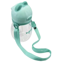 Sticluță cu pai U-GROW UG05-SIP330 0.33l 0 luni / Poliester / Green photo 3