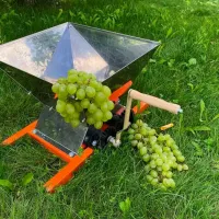 Дробилка для винограда Kyb 1262061 24л / Серебряный