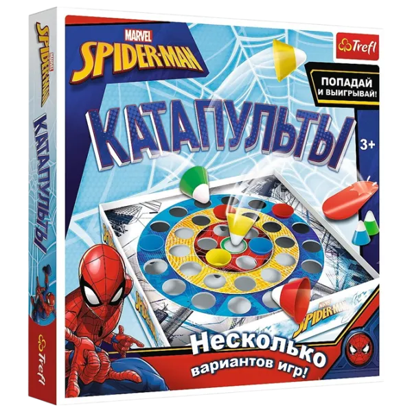 Настольная игра Trefl Spiderman Catapult 3+/ Стратегия photo 1