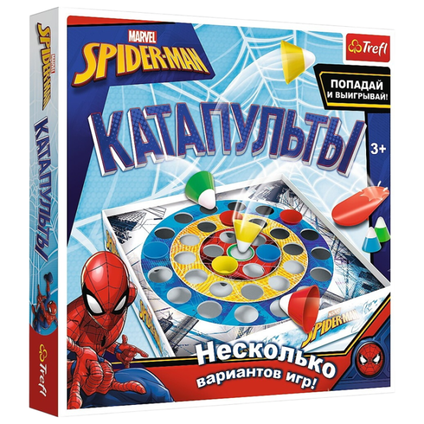 Настольная игра Trefl Spiderman Catapult 3+/ Стратегия photo 1