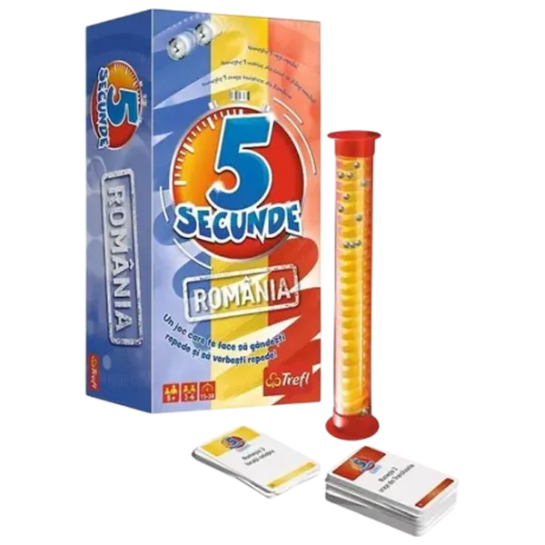 Настольная игра Trefl 5 Seconds 8+/ Стратегия photo 1 Настольная игра Trefl 5 Seconds 8+/ Стратегия photo 1