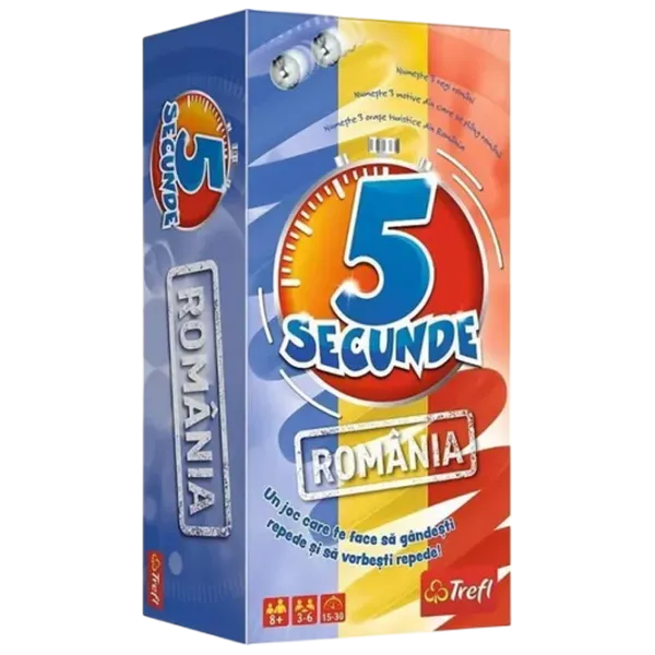 Настольная игра Trefl 5 Seconds 8+/ Стратегия photo 3 Настольная игра Trefl 5 Seconds 8+/ Стратегия photo 3