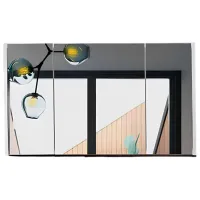 Dulap cu oglindă Martat Venna 65 x 100 x 16 / Oglindă / White