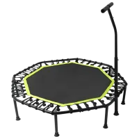 Фитнес батут 4Play Hop   / Черный / Диаметр - 122 см