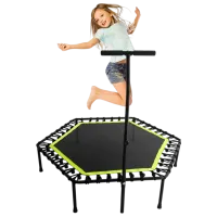 Trambulină fitness 4Play Hop / Black / Diametru - 122 cm photo 3