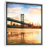 Tablou LED Trio Bridge 12.5 W / Pe perete