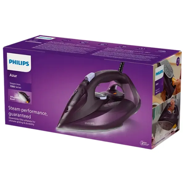 Утюг Philips DST7051/30 Классический / 2800 Вт / Пурпурный photo 3 Утюг Philips DST7051/30 Классический / 2800 Вт / Пурпурный photo 3