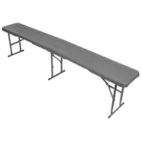 Scaun de grădină Saska Garden 1053769 Oțel / Plastic / Gray Gray photo 6
