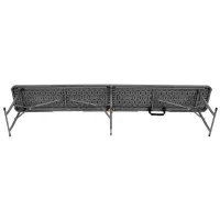 Scaun de grădină Saska Garden 1053769 Oțel / Plastic / Gray Gray photo 8