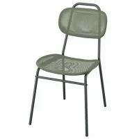 Scaun de grădină Ikea Ensholm Metal / Poliester / Green Green