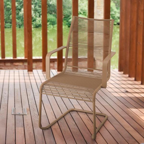 Садовый стул Ikea Vasman Металл / Пластик / Коричневый Brown photo 2 Садовый стул Ikea Vasman Металл / Пластик / Коричневый Brown photo 2