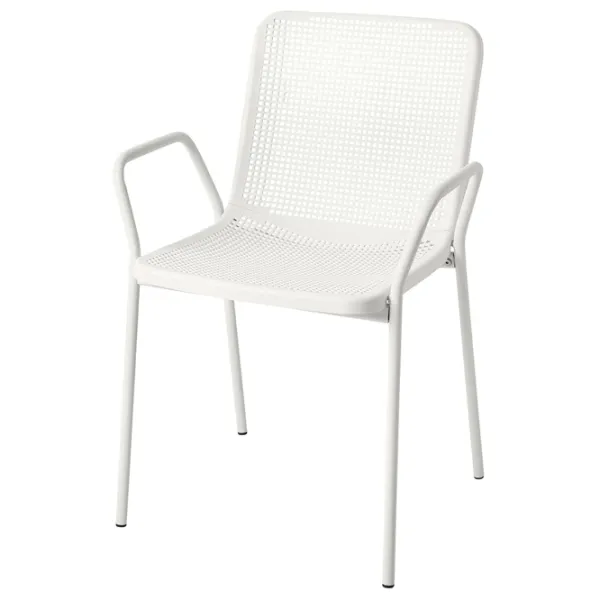 Scaun de grădină Ikea Torparo Metal / Poliester / White White photo 1 Scaun de grădină Ikea Torparo Metal / Poliester / White White photo 1