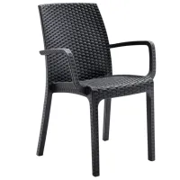 Садовый стул Bica Indiana  Полипропилен / Полипропилен / Графит Графитовый