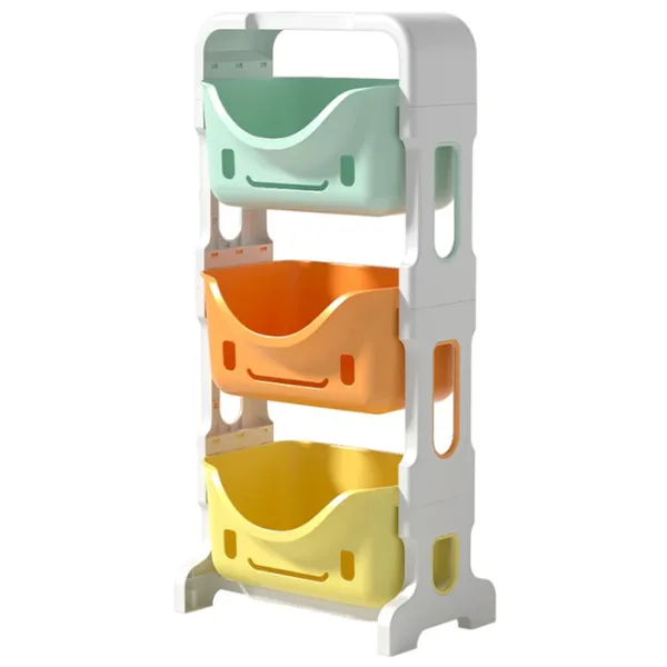 Etajeră cu containere 4Play Marshmallow 3 levels 91.5 x 41.5 x 27 cm / PAL / White photo 1