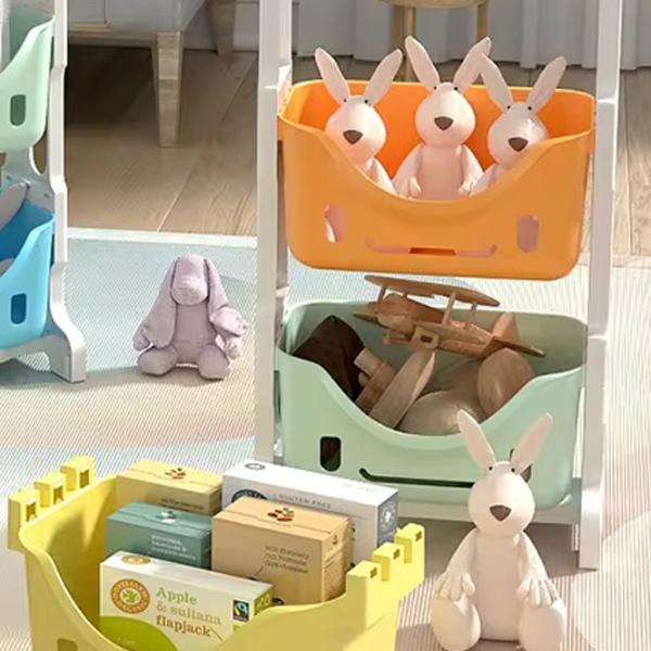 Etajeră cu containere 4Play Marshmallow 3 levels 91.5 x 41.5 x 27 cm / PAL / White photo 4