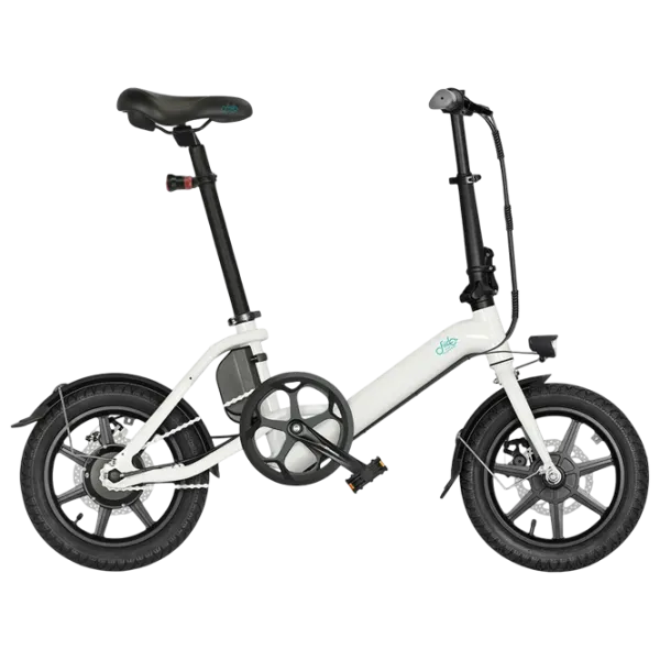 Bicicletă electrică FIIDO D3 Pro 14"  / White photo 1 Bicicletă electrică FIIDO D3 Pro 14"  / White photo 1