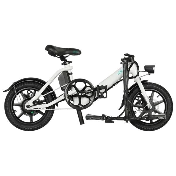 Bicicletă electrică FIIDO D3 Pro 14"  / White photo 3 Bicicletă electrică FIIDO D3 Pro 14"  / White photo 3