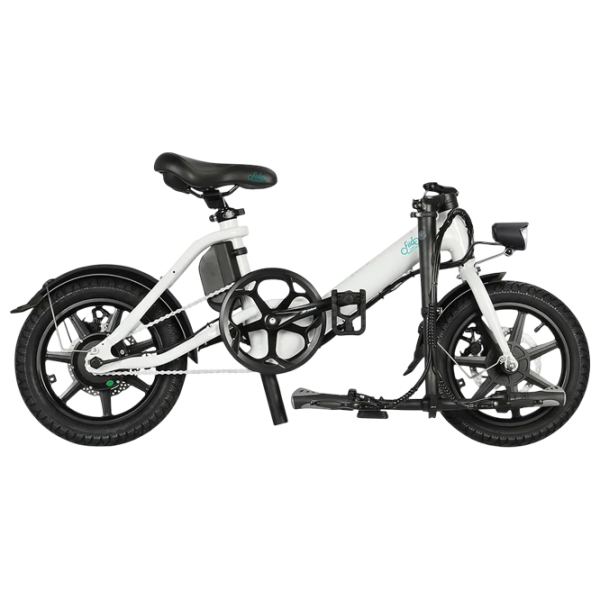 Bicicletă electrică FIIDO D3 Pro 14"  / White photo 3 Bicicletă electrică FIIDO D3 Pro 14"  / White photo 3