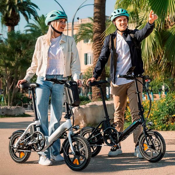 Bicicletă electrică FIIDO D3 Pro 14"  / White photo 7 Bicicletă electrică FIIDO D3 Pro 14"  / White photo 7