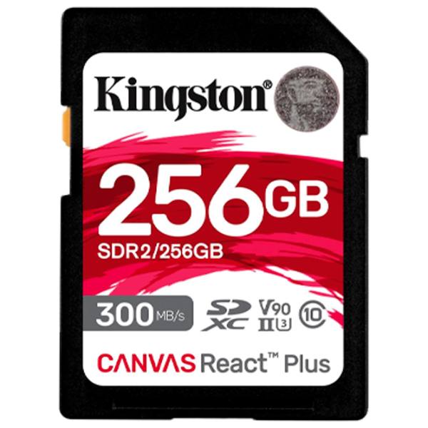 Карта памяти Kingston Canvas React Plus 256 ГБ SD / UHS-II photo 1