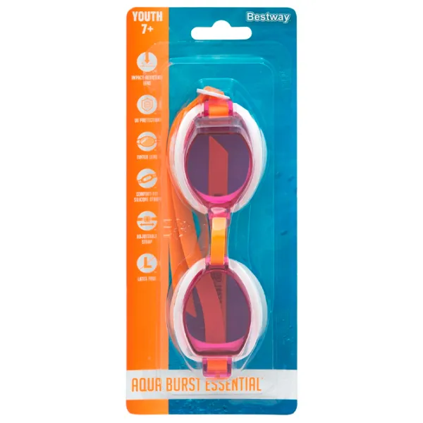 Ochelari pentru înot Bestway 21048BW pentru copii / Silicon photo 4