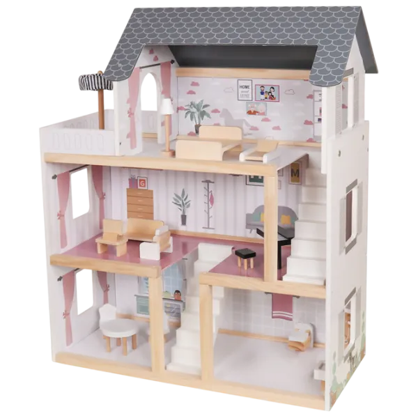 Căsuță pentru păpuși FunFit Doll House LED 3894 căsuță / 3+ photo 3