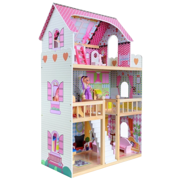 Căsuță pentru păpuși FunFit Eco Kids 3046 căsuță / 3+ photo 1