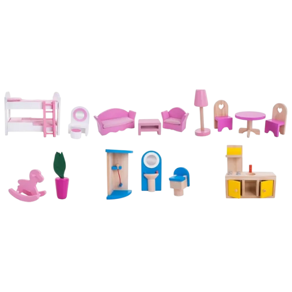 Căsuță pentru păpuși FunFit Eco Kids 3046 căsuță / 3+ photo 3
