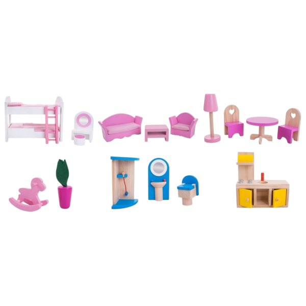 Căsuță pentru păpuși FunFit Eco Kids 3046 căsuță / 3+ photo 3