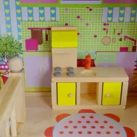 Căsuță pentru păpuși FunFit Eco Kids 3046 căsuță / 3+ photo 6