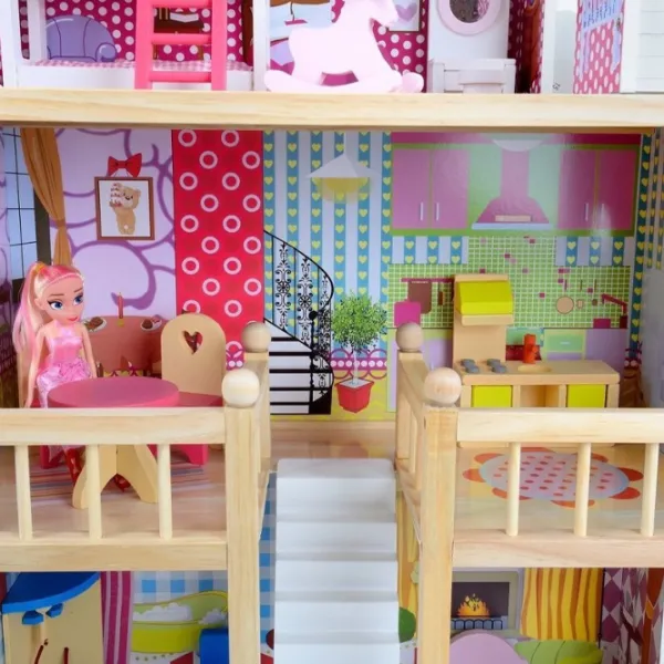 Căsuță pentru păpuși FunFit Eco Kids 3046 căsuță / 3+ photo 8