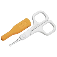 Foarfece pentru copii Chicco 65260.30 0+ / Orange