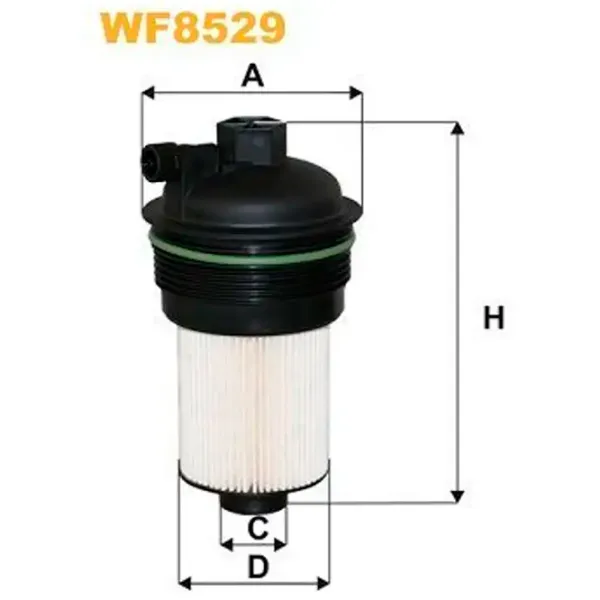 Топливный фильтр Wix Filters WF8529 115 мм photo 2 Топливный фильтр Wix Filters WF8529 115 мм photo 2