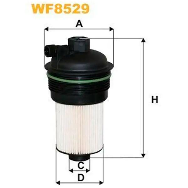 Топливный фильтр Wix Filters WF8529 115 мм photo 2 Топливный фильтр Wix Filters WF8529 115 мм photo 2