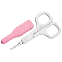 Foarfece pentru copii Chicco 65260.32 0+ / Pink