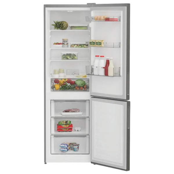 Frigider Indesit INKS 1361 S4E cu congelator jos 343 l / 185.2 cm / Silver photo 4