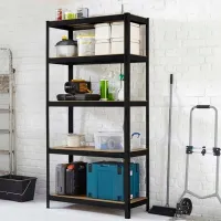 Etajeră GardenLine GWI7392 Black / Metal photo 4
